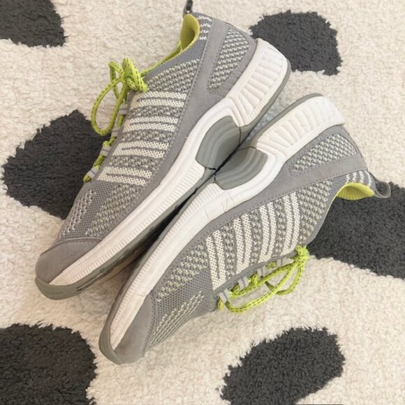 Orthofeet $145 Women's Size 7.5 BioFit Coral Stretch Orthotic Knit Gray Sneaker - Picture 8 of 15